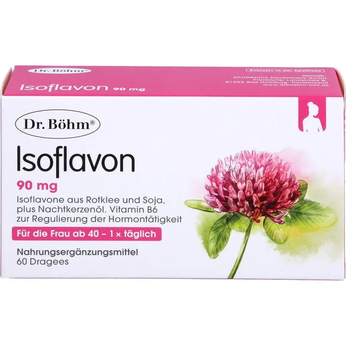 DR.BÖHM Isoflavon 90 mg Dragees 60 Stück