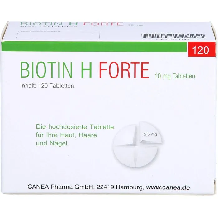 BIOTIN H forte 10 mg Tabletten 120 Stück
