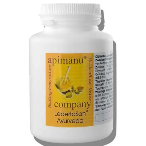 APIMANU LebertoSan Ayurveda Kapseln 60 St