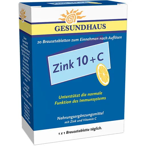 ZINK 10+C Brausetabletten 20 St