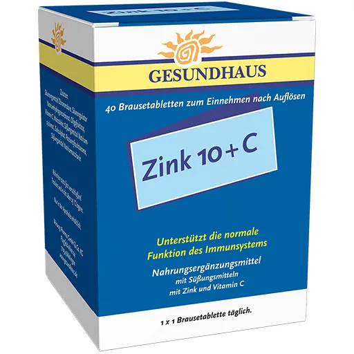 ZINK 10+C Brausetabletten 40 St