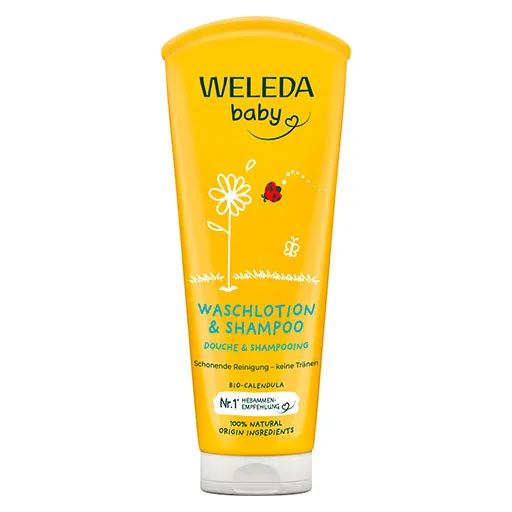 WELEDA Calendula Waschlotion & Shampoo 200 ml