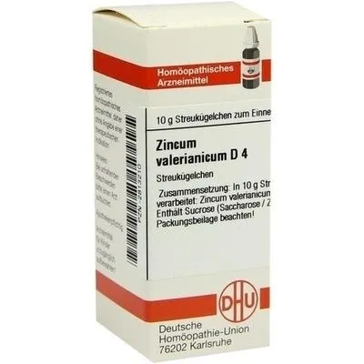 ZINCUM VALERIANICUM D 4 Globuli 10 g