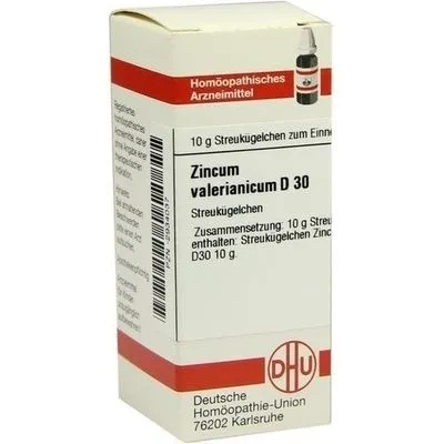 ZINCUM VALERIANICUM D 30 Globuli 10 g