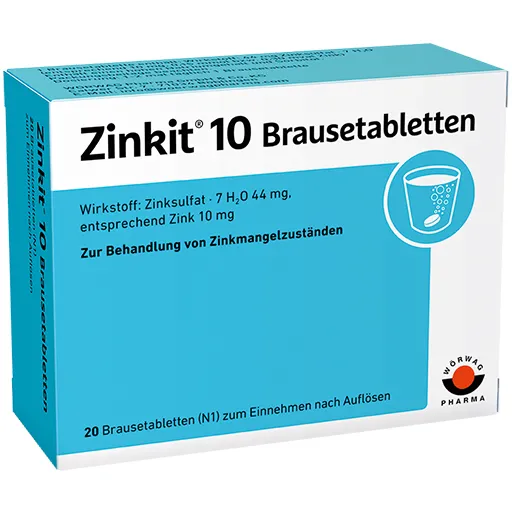 ZINKIT 10 Brausetabletten 20 St
