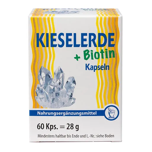 KIESELERDE+BIOTIN Kapseln 60 St