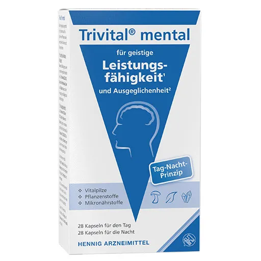TRIVITAL mental Kapseln 56 St
