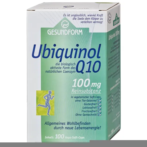 GESUNDFORM Ubiquinol Q10 100 mg Vega-Soft-Caps 100 St
