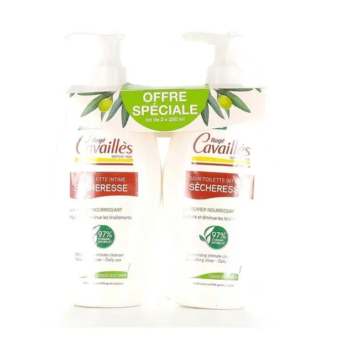 Roge cavailles Intim feuchtigkeitsspendende Reinigungspackung für den täglichen Gebrauch Trockenheit