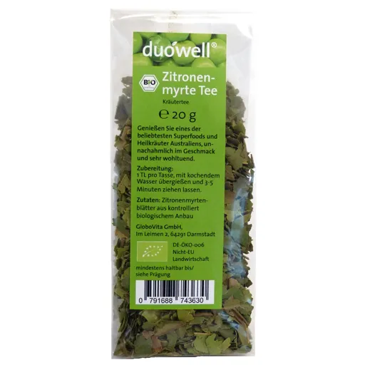 DUOWELL Zitronenmyrte Tee Bio 20 g