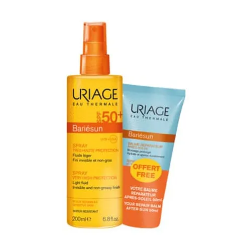 Uriage Bariesun Spray Spf50 (200ml) + Reparaturbalsam