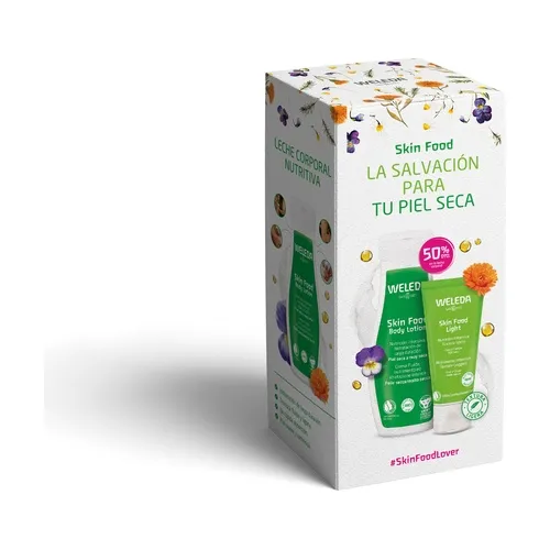 Weleda Packen Sie Skin Food Light + Körperlotion ein