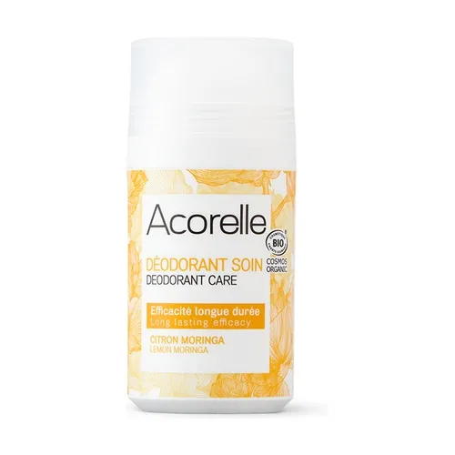 Acorelle Roll-on Deodorant mit Zitrone und Moringa