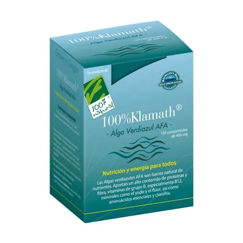 100% Natural Klamath (Blaugrüne Alge)