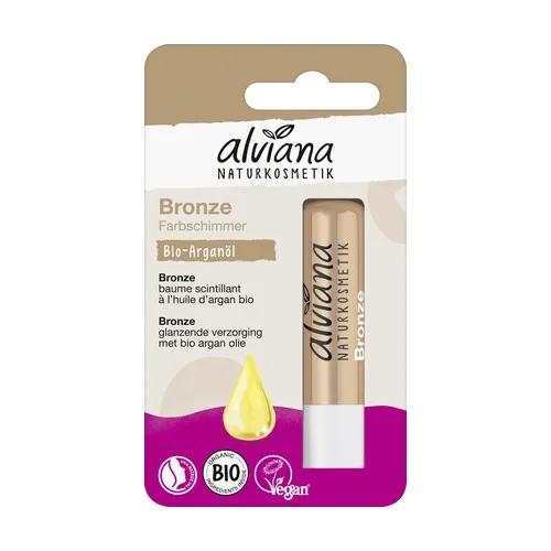 Alviana Bronzefarbener Lippenbalsam