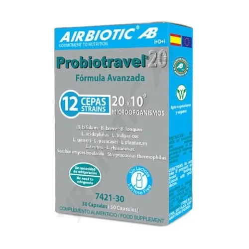 Airbiotic Probiotravel20 Verdauungskomfort