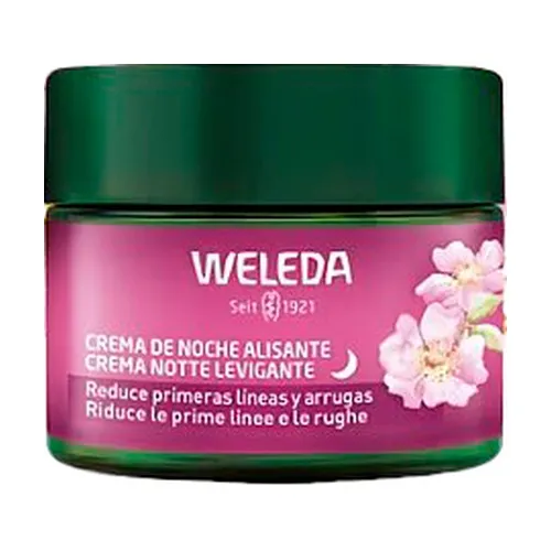 Weleda Glättende nachtcreme mit hagebutte und tee