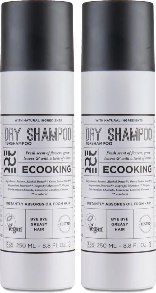 ECOOKING Dry Shampoo 250 ml x 2