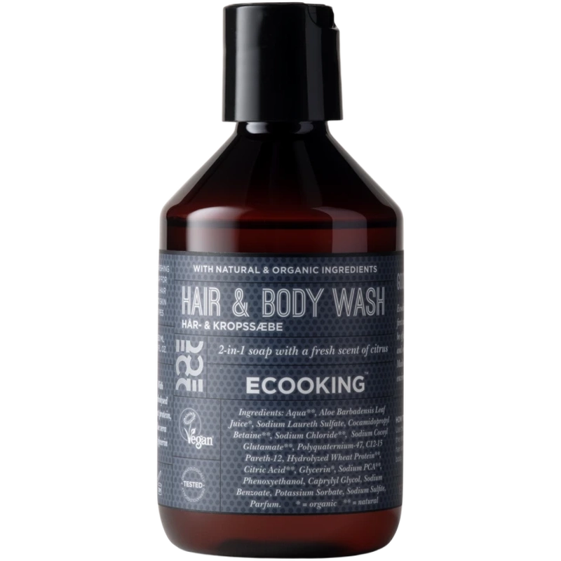 Ecooking Men Hair & Body Wash 250 ml