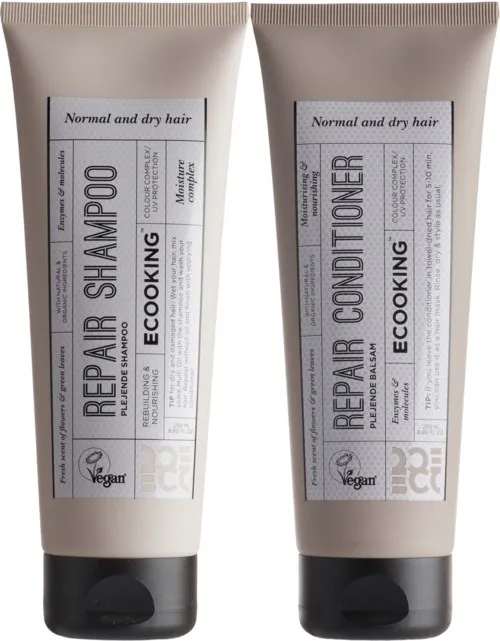 ECOOKING Repair Bundle Shampoo 250 ml & Conditioner 250 ml