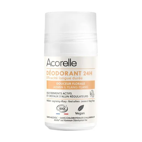 Acorelle 24-Stunden-Deodorant mit Jasmin und Ylang-Ylang