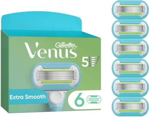 Gillette Venus Extra Smooth Razor Blades Women 6 St.
