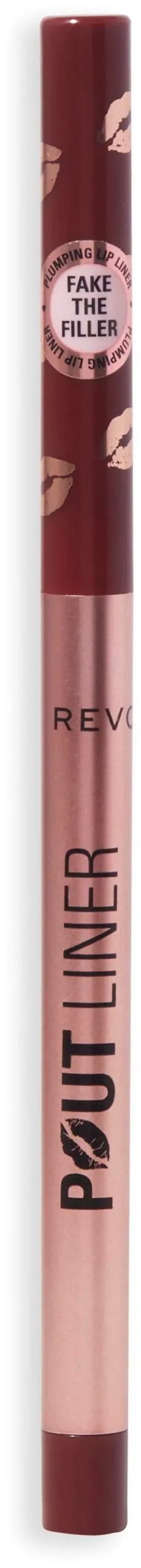 Revolution Beauty London Pout Plumping Lip Liner Cookie Warm Brown